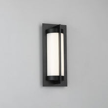 Load image into Gallery viewer, Oberon Indoor/Outdoor LED Wall Light in Detail.