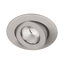 Load image into Gallery viewer, Ocular 3.0 Round Adjustable LED Recessed Trim in Brushed Nickel.
