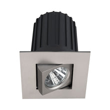 Load image into Gallery viewer, Ocularc 2.0 Square Adjustable 11W LED Recessed Trim in Brushed Nickel.
