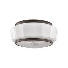 Load image into Gallery viewer, Odessa Flush Mount Ceiling Light in 2-Light/Old Bronze.