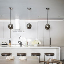 Load image into Gallery viewer, Odyssey Mini Pendant Light in dining room.
