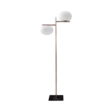 Load image into Gallery viewer, Alba Floor Lamp in Anodic Bronze (2-Light).