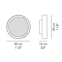 Load image into Gallery viewer, Berlin LED Wall Light - line drawing.