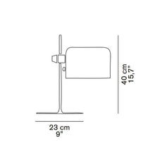 Load image into Gallery viewer, Coupe Table Lamp - line drawing.