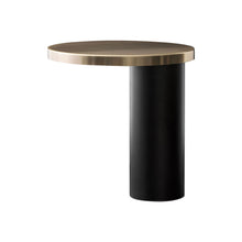 Load image into Gallery viewer, Cylinda LED Table Lamp in Gold.