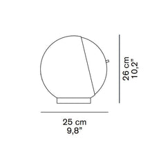 Load image into Gallery viewer, Eva LED Table Lamp - line drawing.