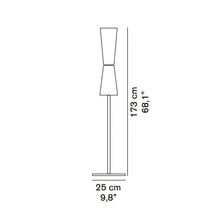 Load image into Gallery viewer, Lu-Lu Floor Lamp - line drawing.