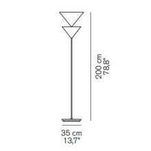 Load image into Gallery viewer, Pascal Floor Lamp - line drawing.