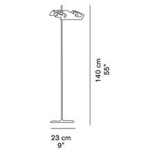 Load image into Gallery viewer, Spider Floor Lamp - line drawing.