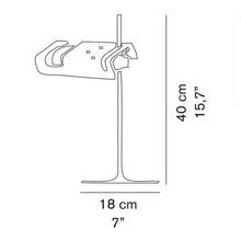 Load image into Gallery viewer, Spider Table Lamp - line drawing.