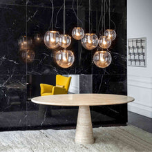 Load image into Gallery viewer, The Globe Pendant Light in living room.