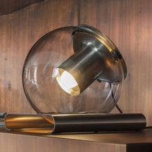 Load image into Gallery viewer, The Globe Table Lamp in Detail.