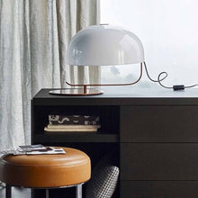 Load image into Gallery viewer, Zanuso Table Lamp in living room.