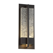 Load image into Gallery viewer, Omni Outdoor LED Wall Light in Large/Bronze.