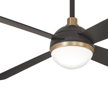 Load image into Gallery viewer, Orb LED Ceiling Fan in Detail.
