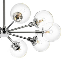 Load image into Gallery viewer, Orb Radial Pendant Light in Detail.