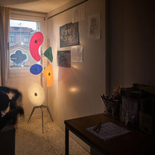 Load image into Gallery viewer, Orbital Floor Lamp in living room.