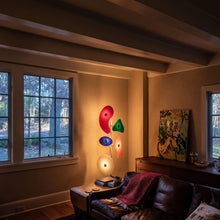 Load image into Gallery viewer, Orbital Floor Lamp in living room.
