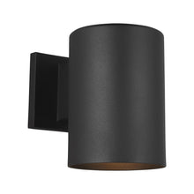 Load image into Gallery viewer, Outdoor Cylinders Wall Light in Small/65W/Black.