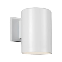 Load image into Gallery viewer, Outdoor Cylinders Wall Light in Small/14W/White.