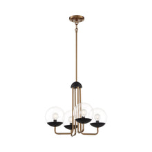 Load image into Gallery viewer, Outer Limits Chandelier in Painted Bronze.