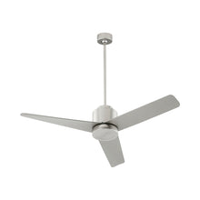 Load image into Gallery viewer, Adora Outdoor Ceiling Fan in Satin Nickel.