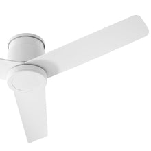Load image into Gallery viewer, Adora Outdoor Flushmount Ceiling Fan in Detail.