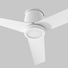 Load image into Gallery viewer, Adora Outdoor Flushmount Ceiling Fan in Detail.