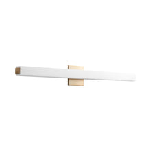 Load image into Gallery viewer, Aldephi LED Vanity Bath Light in Aged Brass (36-Inch).