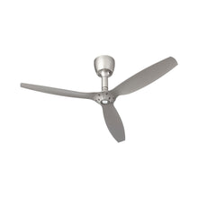 Load image into Gallery viewer, Alpha LED Ceiling Fan in Satin Nickel.