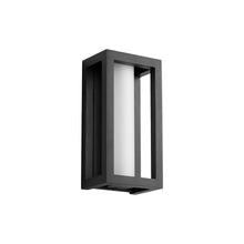 Load image into Gallery viewer, Aperto LED Outdoor Wall Light in Black (Small).