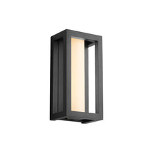 Load image into Gallery viewer, Aperto LED Outdoor Wall Light in Detail.