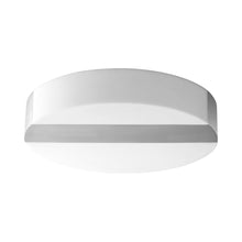 Load image into Gallery viewer, Aurora LED Flush Mount Ceiling Light in Satin Nickel.