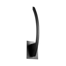 Load image into Gallery viewer, Bolo LED Wall Light in Black.
