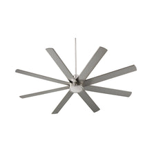 Load image into Gallery viewer, Cosmo Ceiling Fan in Polished Nickel.