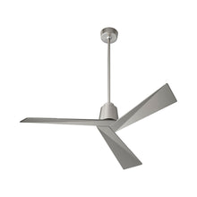 Load image into Gallery viewer, Dynamo Ceiling Fan in Satin Nickel.