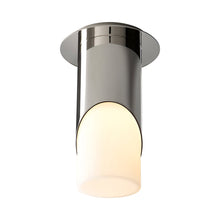 Load image into Gallery viewer, Ellipse LED Semi Flush Mount Ceiling Light in Detail.