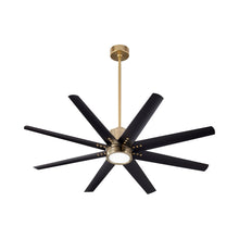 Load image into Gallery viewer, Fleet Ceiling Fan in Aged Brass.
