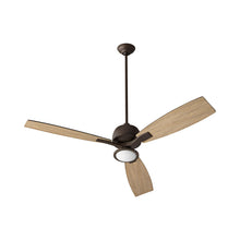 Load image into Gallery viewer, Juno Ceiling Fan in Oiled Bronze/Light Kit.