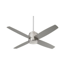 Load image into Gallery viewer, Oslo Ceiling Fan in Polished Nickel.