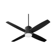 Load image into Gallery viewer, Oslo Ceiling Fan in Black (Light Kit).