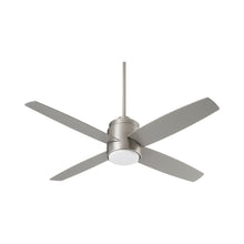 Load image into Gallery viewer, Oslo Ceiling Fan in Satin Nickel (Light Kit).