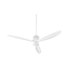 Load image into Gallery viewer, Propel LED Ceiling Fan in White.