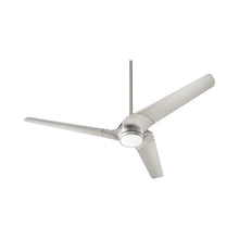 Load image into Gallery viewer, Sol Ceiling Fan in Satin Nickel/Light Kit.