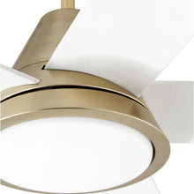 Load image into Gallery viewer, Temple Outdoor LED Ceiling Fan in Detail.