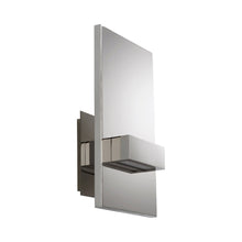 Load image into Gallery viewer, Vela LED Bath Wall Light in Polished Nickel.