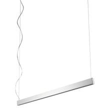 Load image into Gallery viewer, Zepp LED Linear Pendant Light in Polished Nickel (50-Inch).