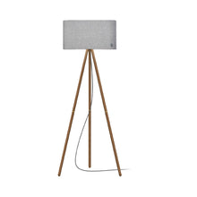 Load image into Gallery viewer, Belmont Floor Lamp in Silverdale/Walnut.