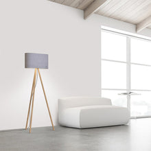 Load image into Gallery viewer, Belmont Floor Lamp in living room.