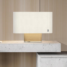 Load image into Gallery viewer, Belmont Table Lamp in bedroom.